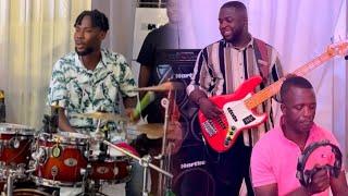 EXCLUSIVEA LIVE JAM SESSION WITH AKWABOAH JUNIOR||EMMA ON BASS||BISDRUM||GROOVY||