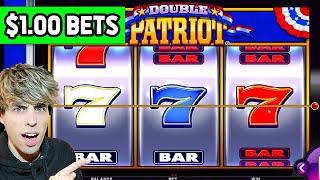 $100 Draftkings Slot Machine Challenge - Double OR Nothing Live Play