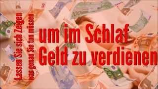 Geld verdienen im Schlaf