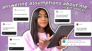 answering WEIRD assumptions about me | Mercedes Lomelino