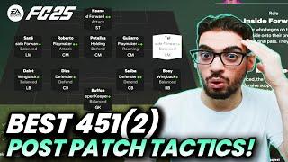 THE BEST META 451(2) FORMATION AND CUSTOM TACTICS | FC 25 ULTIMATE TEAM