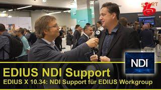 NDI Support für EDIUS X Workgroup