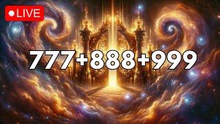 777Hz + 888Hz + 999Hz OPEN THE GATES OF ABUNDANCE, MIRACLES & WEALTH • MIRACLE FREQUENCIES