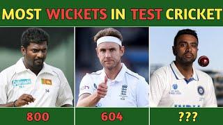 Most Wickets In Test Cricket History (1909-2023)