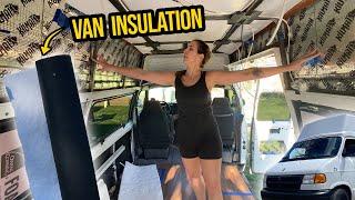 The BEST Insulation for your VAN BUILD! | Building a van on a BUDGET | #VANLIFE