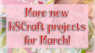 KSCraft March projects part 2 ~ embellishment book, bathtub shaker, and purse bag toppers!