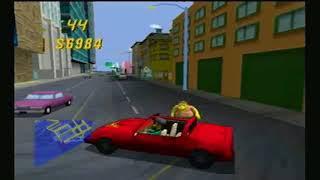 The Simpsons Road Rage Gamecube: Downtown