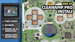 CleanAmp Pro Game Boy Advance SP (Wire Free Flex Audio Amp) - RetroSix