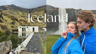 road trip in iceland | waterfall, geothermal pool & eating icelandic food