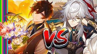 The ULTIMATE Showdown! Which Game is Better!? // Honkai Star Rail Vs. Genshin Impact