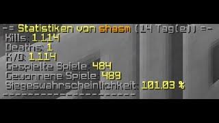 New K/D Rekord | Skywars Clips #70 | shasm