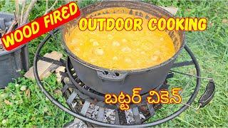 Watch Me Make The Most Amazing Outdoor Butter Chicken Lunch!