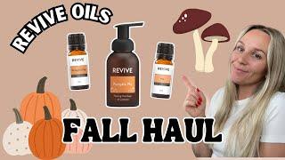 Essential Oils for Fall: Revive Haul & Review