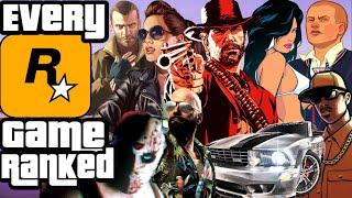 Ranking EVERY Rockstar Game From WORST TO BEST (All 43 Games!)