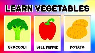 Kids Songs - Baby Learning Videos - VEGETABLES | Toddler Learning Videos |Super Renell Kids Songs