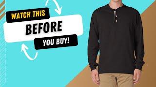 Hanes Men's BeefyT Henley