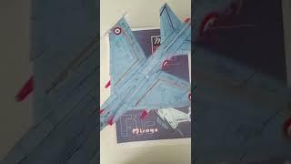 Самолëт Mirage F1c из Бумаги #моделизм #warthunder #papercraft  #самолет #авиация