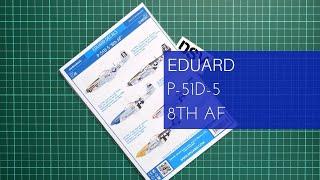 Eduard 1/48 P-51D-5 Decals (D48085) Review