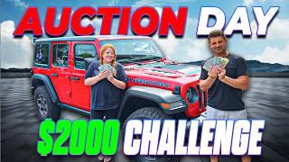 How Many Cars can we buy with $2000 at Auction? - Flying Wheels