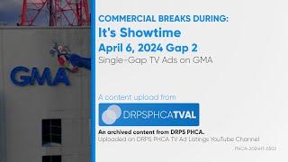 Commercial Breaks of GMA during It's Showtime (ABS-CBN) - April 6, 2024 Gap 2