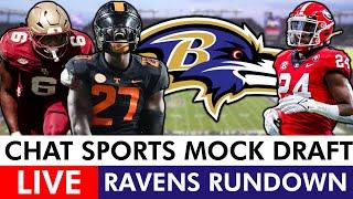 Baltimore Ravens LIVE 2025 NFL Mock Draft | Chat Sports NFL Mock Draft Simulator