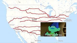 U.S. Interstate System Simplified