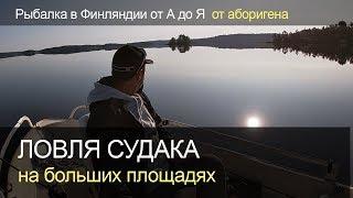 Ловля судака на больших площадях. Джиг. Рыбалка в Финляндии