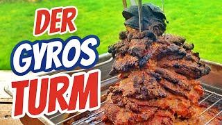 Gyros Turm vom Grill - so hast Du Gyros noch nicht gemacht!