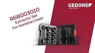 GEDORE red R68003010 EXTRACTOR SET 1/2"