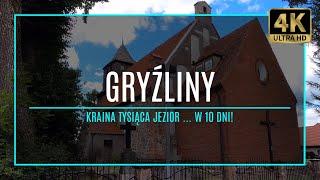 MAZURY [4K] – GRYŹLINY – Kraina Tysiąca Jezior w 10 dni! (#16 zabytki i atrakcje Mazur)