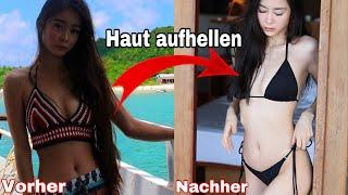 HAUT AUFHELLEN nach dem Sommerurlaub/ Bräune LOSWERDEN& VORBEUGEN