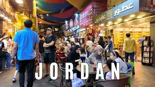 【Jordan Walk】 Amman Downtown to Lweibdeh at Night | Exploring the Vibrant Streets of Amman | 2024