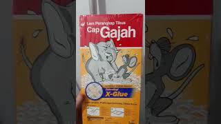 Lem tikus Cap Gajah, apakah betul kuat lem nya?