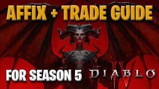 Ultimate Affix & Trade Guide - With Practical Overviews! [Diablo 4 Basics]