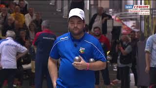 Pétanque 2021 Championnat de France triplette quart de finale