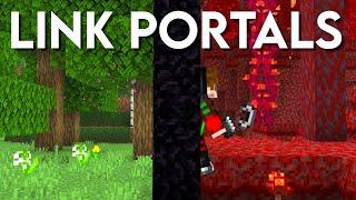 How To Properly Link Nether Portals in Minecraft!