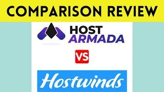 HostArmada vs Hostwinds Web Hosting Comparison  Review