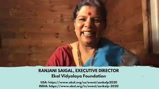Meet Ranjani Saigal, Executive Director at Ekal Vidyalaya Foundation of USA