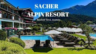 Alpin Resort Sacher Seefeld, Tyrol Austria  Full Hotel Tour