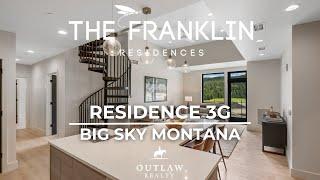 The Franklin - Residence 3G | Main Street of Big Sky Montana | Outlaw Realty