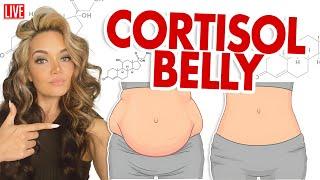 How to get rid of a cortisol belly   | Gauge Girl Training