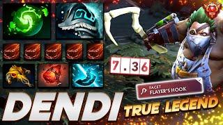 Dendi Pudge - TRUE ALL TIME LEGEND - Dota 2 Pro Gameplay [Watch & Learn]