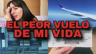 VIAJÉ A CUBA Y ESTO SUCEDIÓ  | EL PEOR VUELO DE MI VIDA ! 