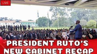 PRESIDENT RUTO'S NEW CABINET || WEEKLY RECAP