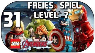 Let's Play LEGO Marvel's Avengers #31 Freies Spiel Level 7 Die mächtigsten Helden  100% Minikits