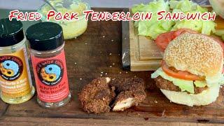 Deliciously Simple Fried Pork Tenderloin Sandwich Recipe!