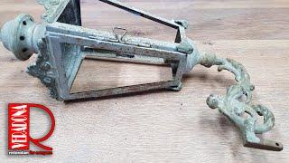 Antique candle lamp - Restoration
