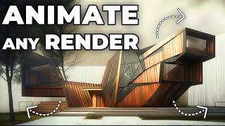 How to Animate Architecture Renders FAST and FREE