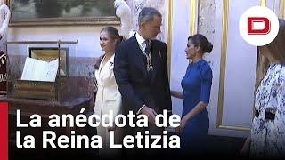 El divertido momento en el que la Reina Letizia corrige a la Princesa Leonor