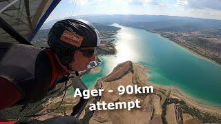 HANGGLIDING - 90KM ATTEMPT - WILL I MAKE IT?!